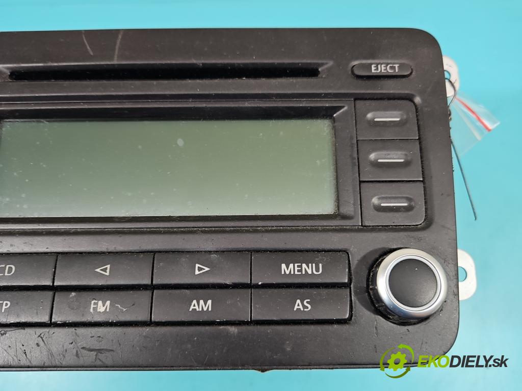 Vw Touran I 2003-2015 1.9 tdi 105 HP manual 77 kW 1896 cm3 5- Radio originál 1K0035186P
