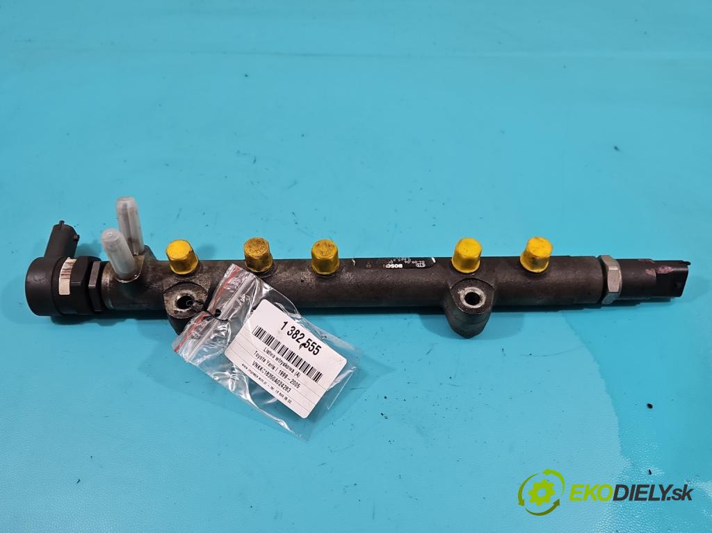 Toyota Yaris I 1999-2005 1.4 D4D 75 HP manual 55 kW 1364 cm3 5- lišta vstrekovacia 0445214046 (Vstrekovacie lišty)