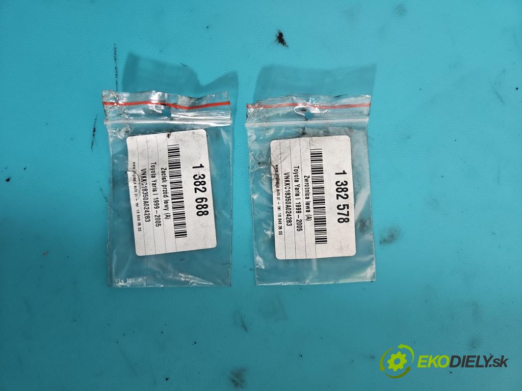 Toyota Yaris I 1999-2005 1.4 D4D 75 HP manual 55 kW 1364 cm3 5- náboj ľavé (Náboje)