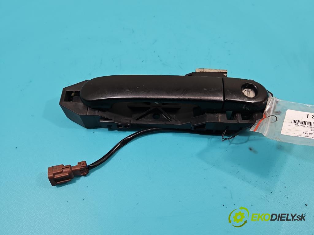 Nissan Tiida 1.8 16V 125 HP automatic 92 kW 1769 cm3 5- rukoväť predné ľavé mimo:  (Vonkajšie predné ľavé)