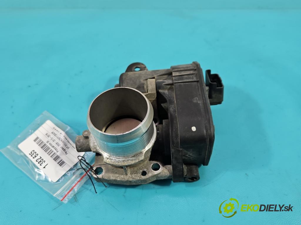 Peugeot 2008 I 2013-2019 1.2 THP 110 hp manual 81 kW 1199 cm3 5- škrticí klapka 9801942080 (Škrticí klapka)