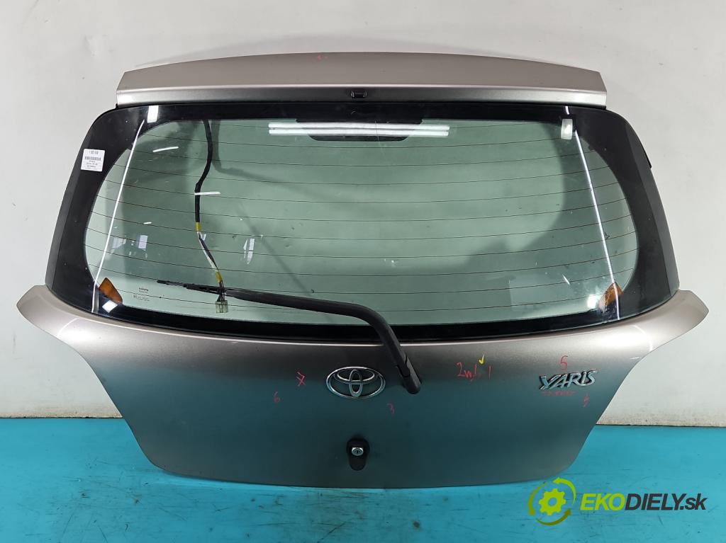 Toyota Yaris I 1999-2005 1.4 D4D 75 hp manual 55 kW 1364 cm3 5- zadní kufrové dveře  (Zadní kapoty)