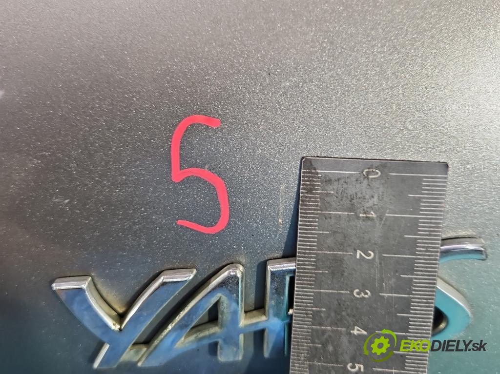 Toyota Yaris I 1999-2005 1.4 D4D 75 hp manual 55 kW 1364 cm3 5- zadní kufrové dveře  (Zadní kapoty)