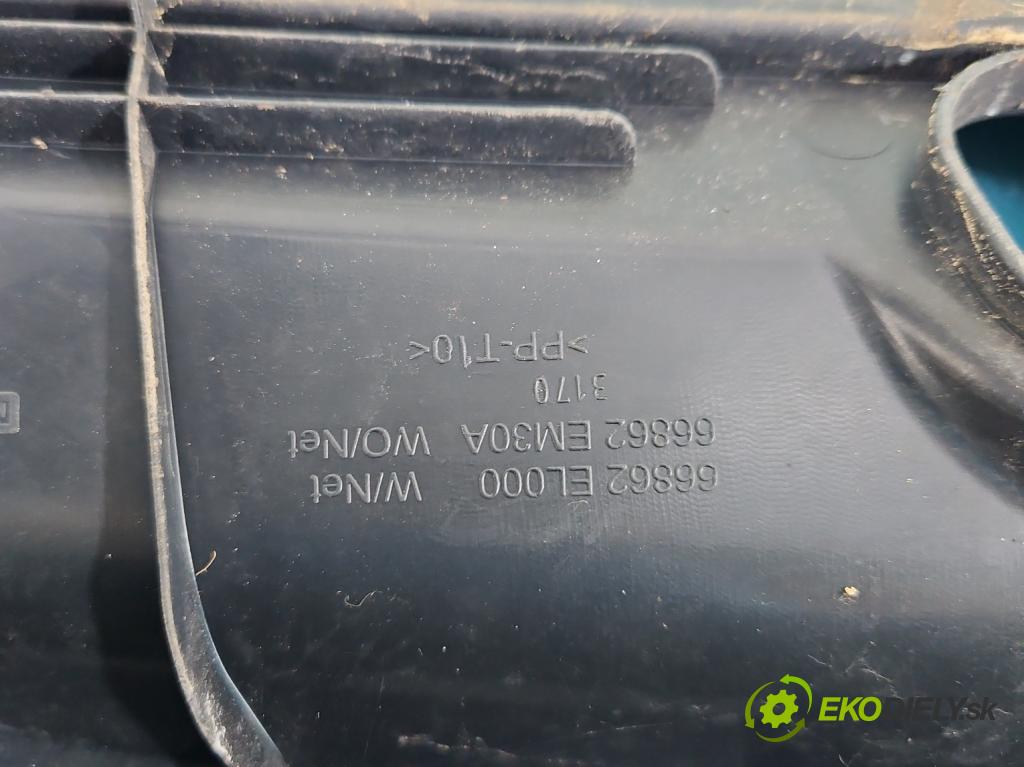 Nissan Tiida 1.8 16V 125 HP automatic 92 kW 1769 cm3 5- torpédo 66862EL000 (Torpéda)