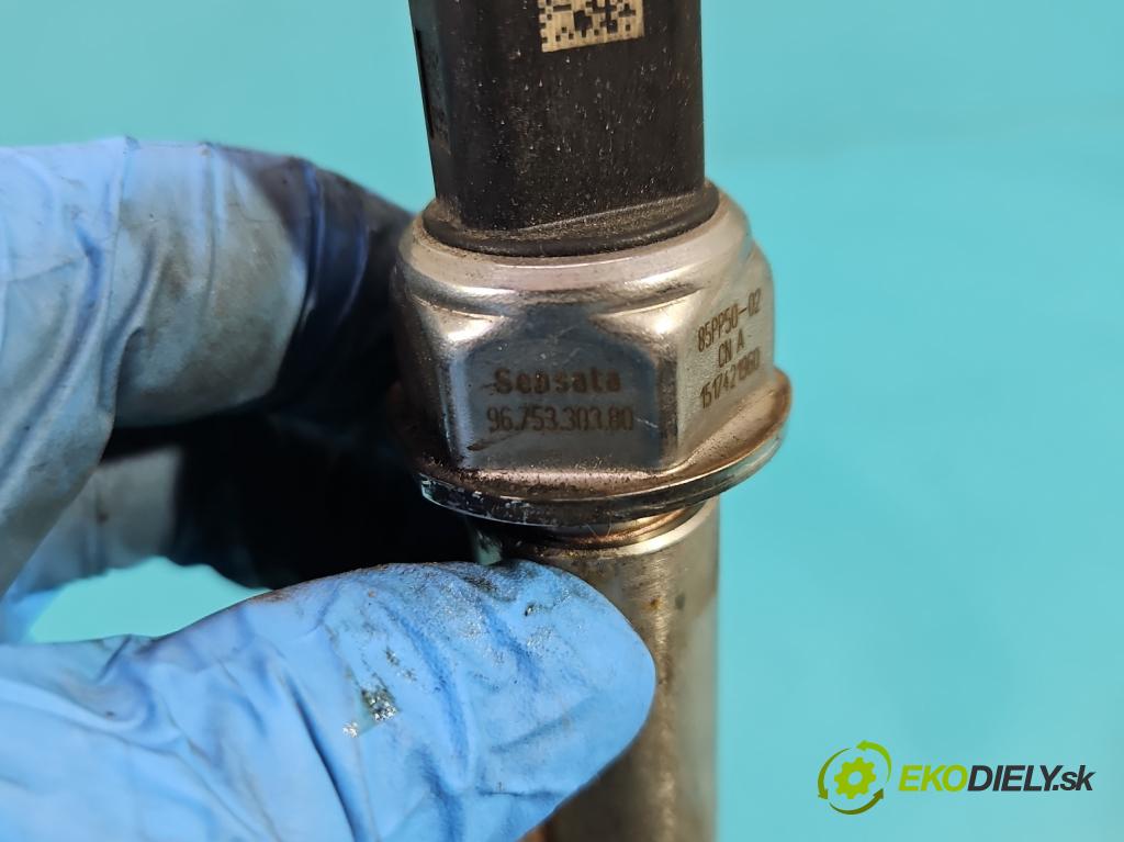 Peugeot 2008 I 2013-2019 1.2 THP 110 HP manual 81 kW 1199 cm3 5- lišta vstrekovacia 9802438180 (Vstrekovacie lišty)