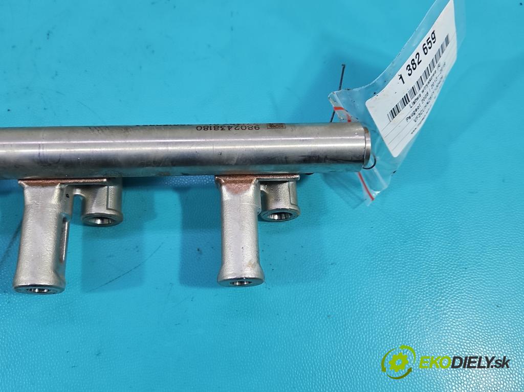 Peugeot 2008 I 2013-2019 1.2 THP 110 HP manual 81 kW 1199 cm3 5- lišta vstrekovacia 9802438180 (Vstrekovacie lišty)