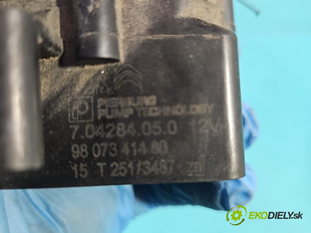 Peugeot 2008 I 2013-2019 1.2 THP 110 hp manual 81 kW 1199 cm3 5- čerpadlo vody 9807341480 (Vodní pumpy)