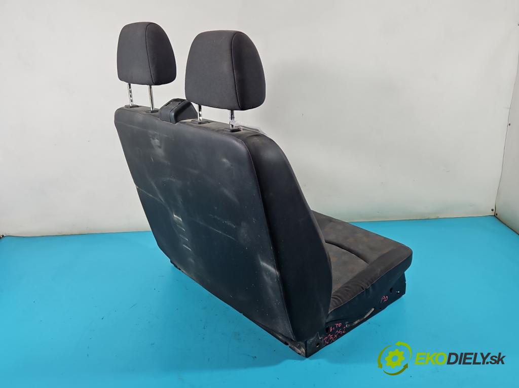 Mercedes Vito W639 2003-2014 2,2.0 cdi 109 HP manual 80 kW 2148 cm3 5- Sedačka pravý (Sedačky, sedadlá)