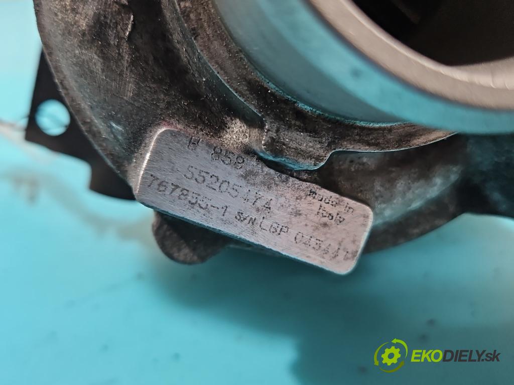 Opel Vectra C 2002-2008 1.9 cdti 120 hp manual 88 kW 1910 cm3 5- Turbodmychadlo 767835-1 (Turbodúchadla (kompletní))