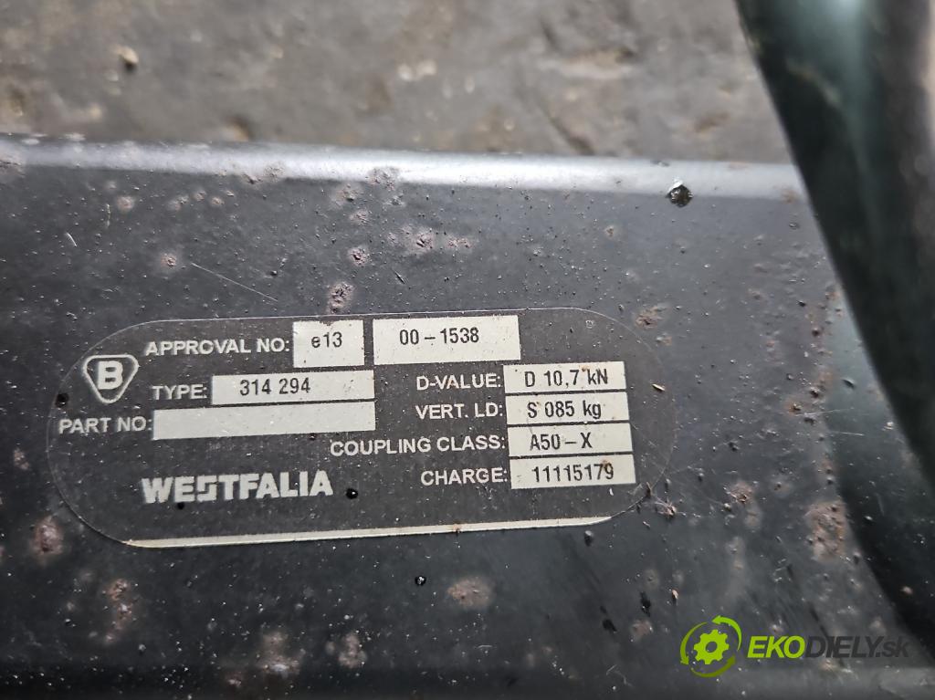 Opel Vectra C 2002-2008 1.9 cdti 120 hp manual 88 kW 1910 cm3 5- oko tažné  (Tažná zařízení)