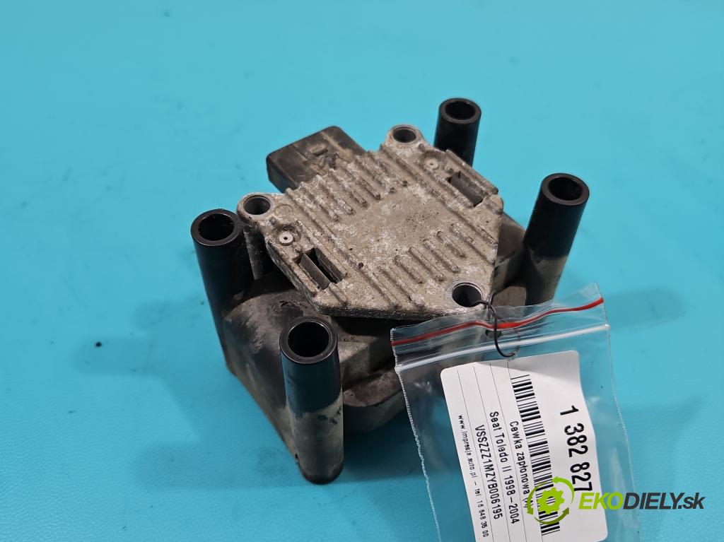 Seat Toledo II 1998-2004 1.6 SR 101 HP manual 74 kW 1595 cm3 4- cievka zapaľovacia  (Zapaľovacie cievky, moduly)