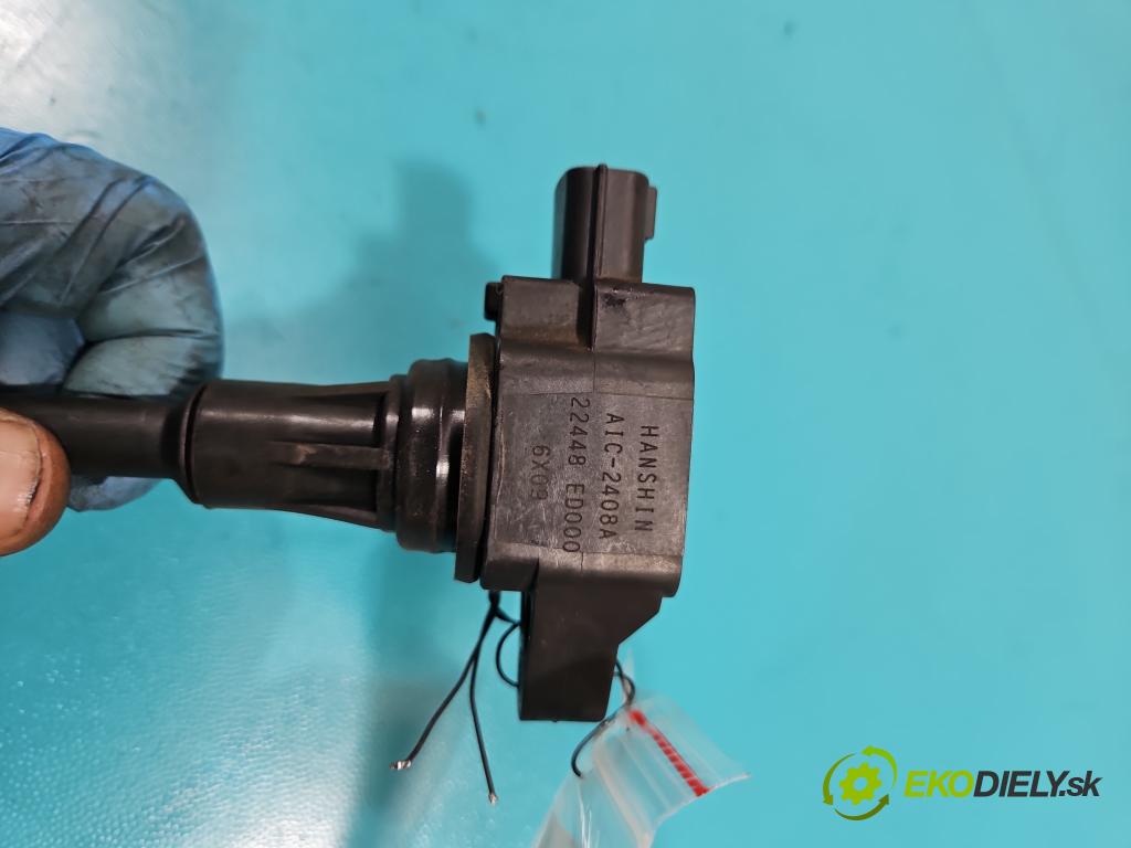 Nissan Tiida 1.8 16V 125 HP automatic 92 kW 1769 cm3 5- cievka zapaľovacia 22448-ED000 (Zapaľovacie cievky, moduly)