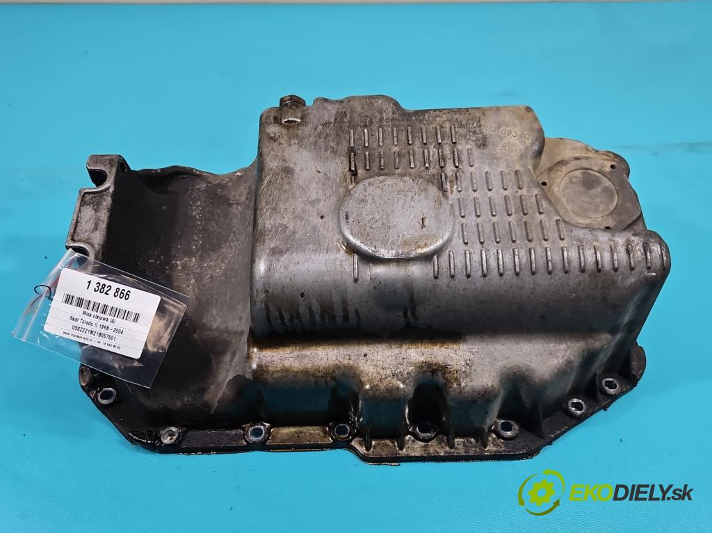 Seat Toledo II 1998-2004 1.6 16V 105 HP manual 77 kW 1595 cm3 4- vaňa olejová 030103603Q (Olejové vane)