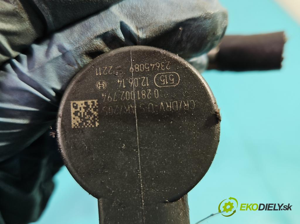 Mercedes Vito W639 2003-2014 2,2.0 cdi 109 HP manual 80 kW 2148 cm3 5- lišta vstrekovacia 0445214109 (Vstrekovacie lišty)