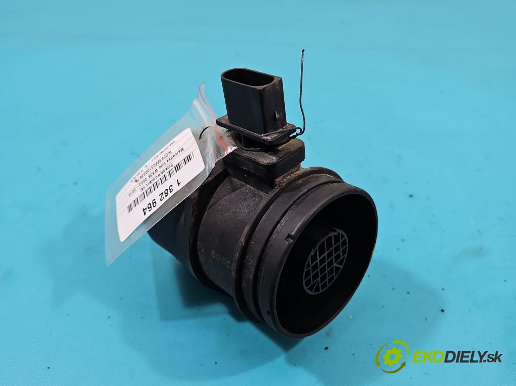 Mercedes Vito W639 2003-2014 2,2.0 cdi 109 HP manual 80 kW 2148 cm3 5- průtokoměr: 0281002585 (Váhy vzduchu)