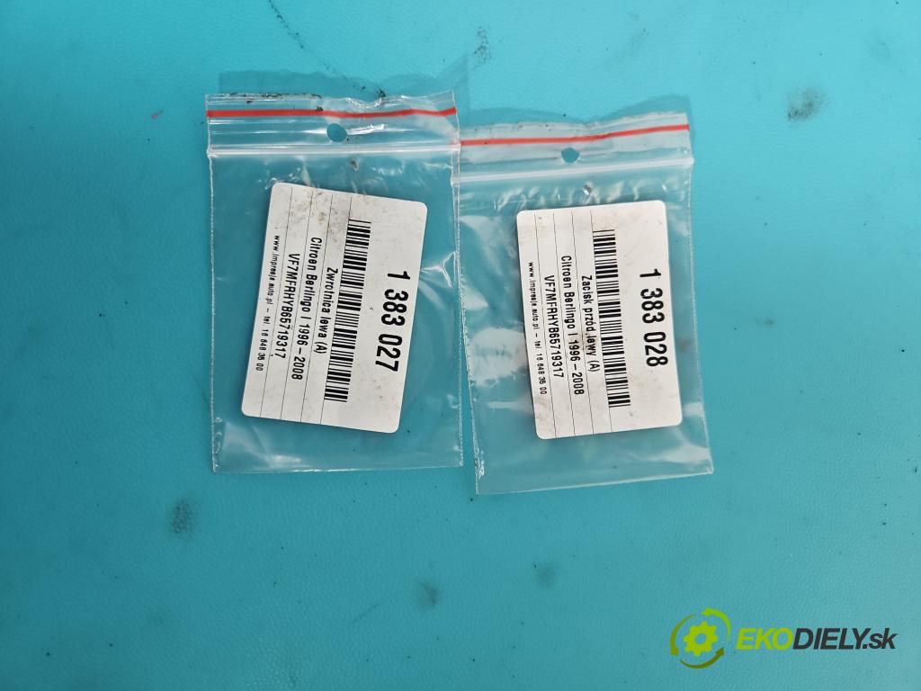 Citroen Berlingo I 1996-2008 2.0 hdi 90 HP manual 66 kW 1997 cm3 5- náboj ľavé  (Náboje)