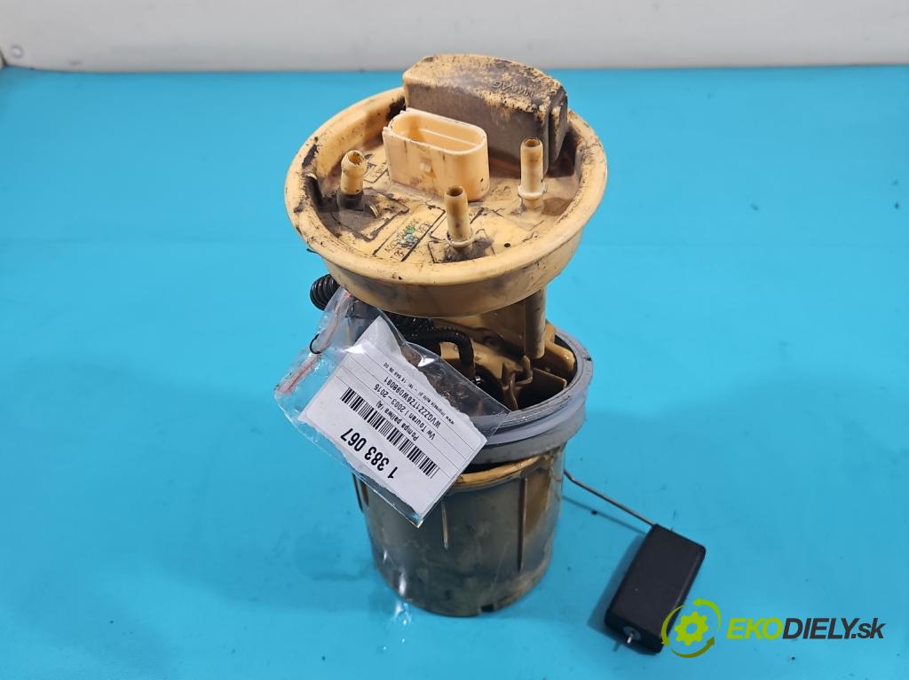 Vw Touran I 2003-2015 1.9 tdi 105 hp manual 77 kW 1896 cm3 5- čerpadlo paliva 1T0919050A