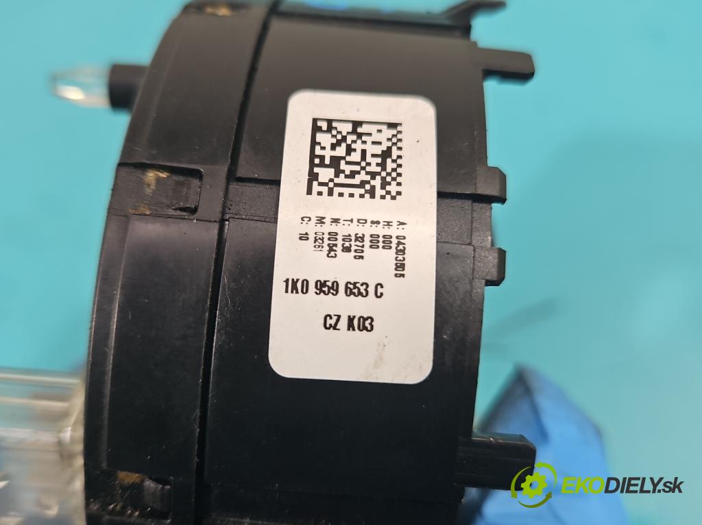 Vw Touran I 2003-2015 1.9 tdi 105 HP manual 77 kW 1896 cm3 5- Páska: airbag 1K0959653C (Airbagy)