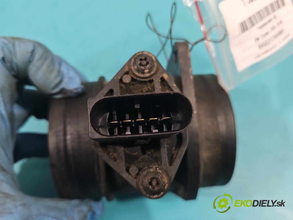 Vw Touran I 2003-2015 1.9 tdi 105 HP manual 77 kW 1896 cm3 5- průtokoměr: 0281002531 (Váhy vzduchu)