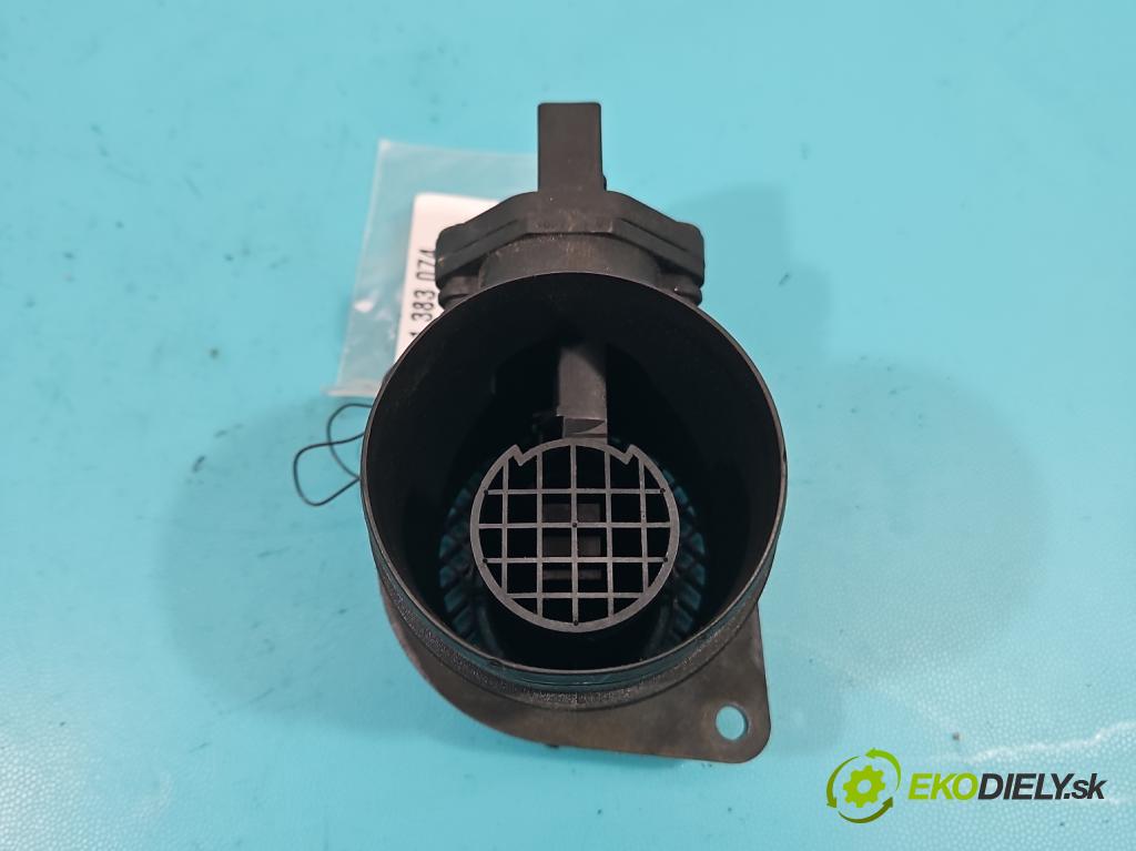 Vw Touran I 2003-2015 1.9 tdi 105 HP manual 77 kW 1896 cm3 5- průtokoměr: 0281002531 (Váhy vzduchu)