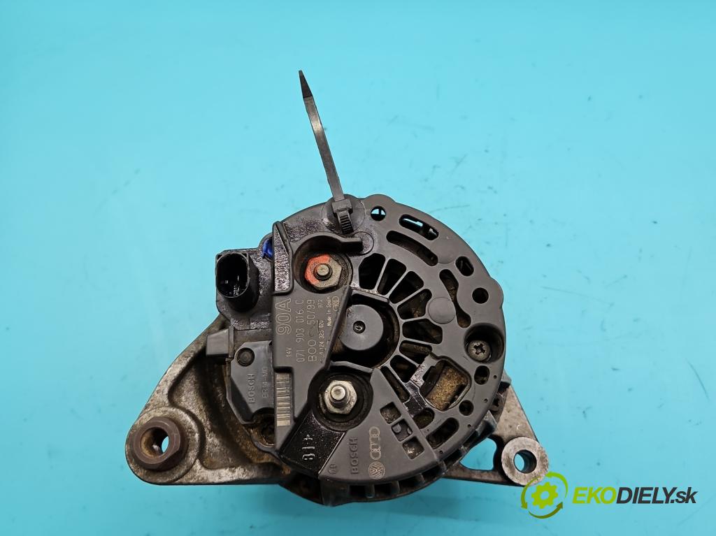 Vw Passat B5 1995-2005 1.8 T 150 hp manual 110 kW 1781 cm3 5- Alternator 071903016C (Alternátory)