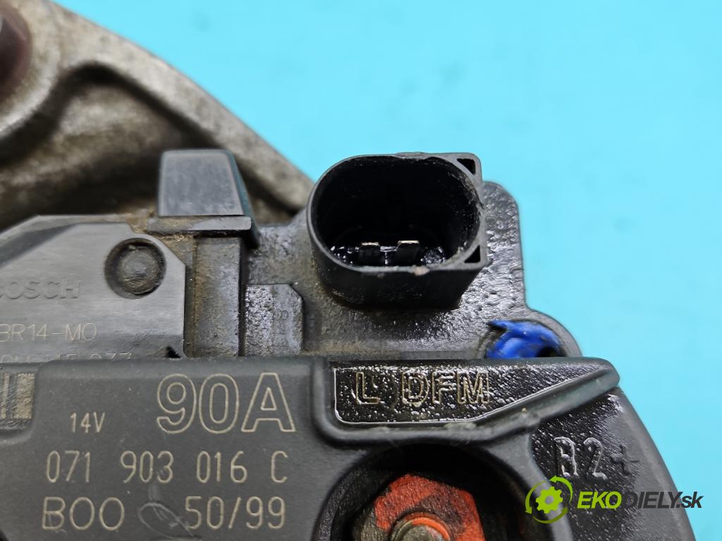 Vw Passat B5 1995-2005 1.8 T 150 hp manual 110 kW 1781 cm3 5- Alternator 071903016C (Alternátory)
