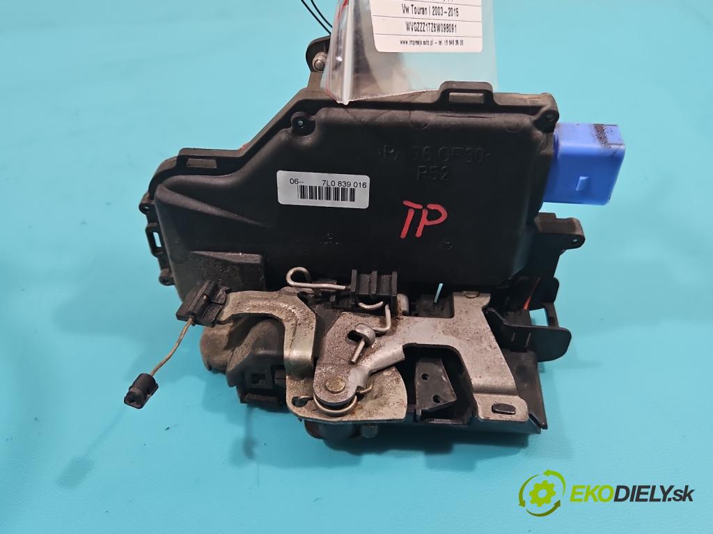 Vw Touran I 2003-2015 1.9 tdi 105 hp manual 77 kW 1896 cm3 5- zámek zadní pravý 7L0839016