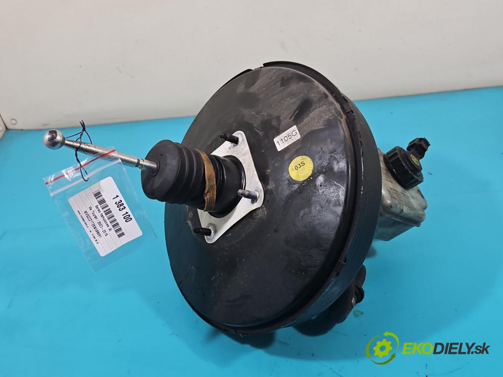 Vw Touran I 2003-2015 1.9 tdi 105 HP manual 77 kW 1896 cm3 5- servo brzdové 1T1614105L