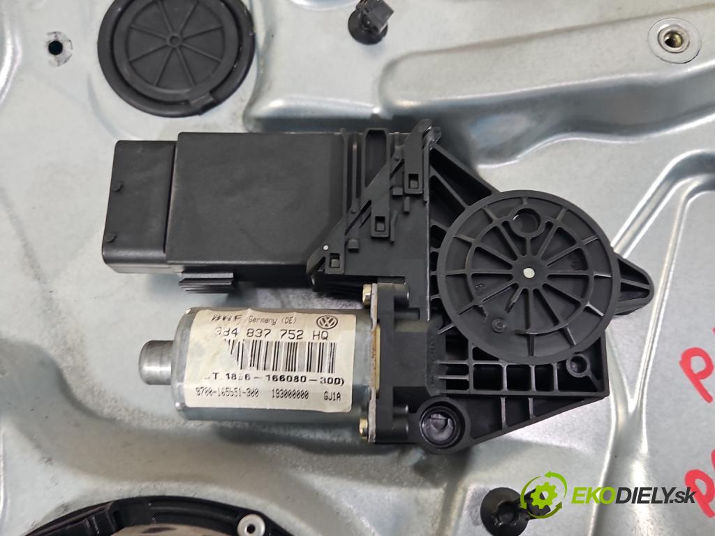 Vw Passat B5 1995-2005 1.8 T 150 hp manual 110 kW 1781 cm3 5- mechanismus stahování přední pravý 3B4837752HQ
