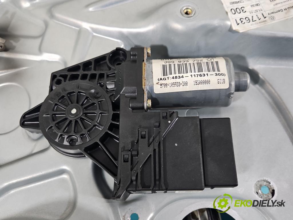 Vw Passat B5 1995-2005 1.8 T 150 hp manual 110 kW 1781 cm3 5- mechanismus stahování zadní pravý 3B9839752CM