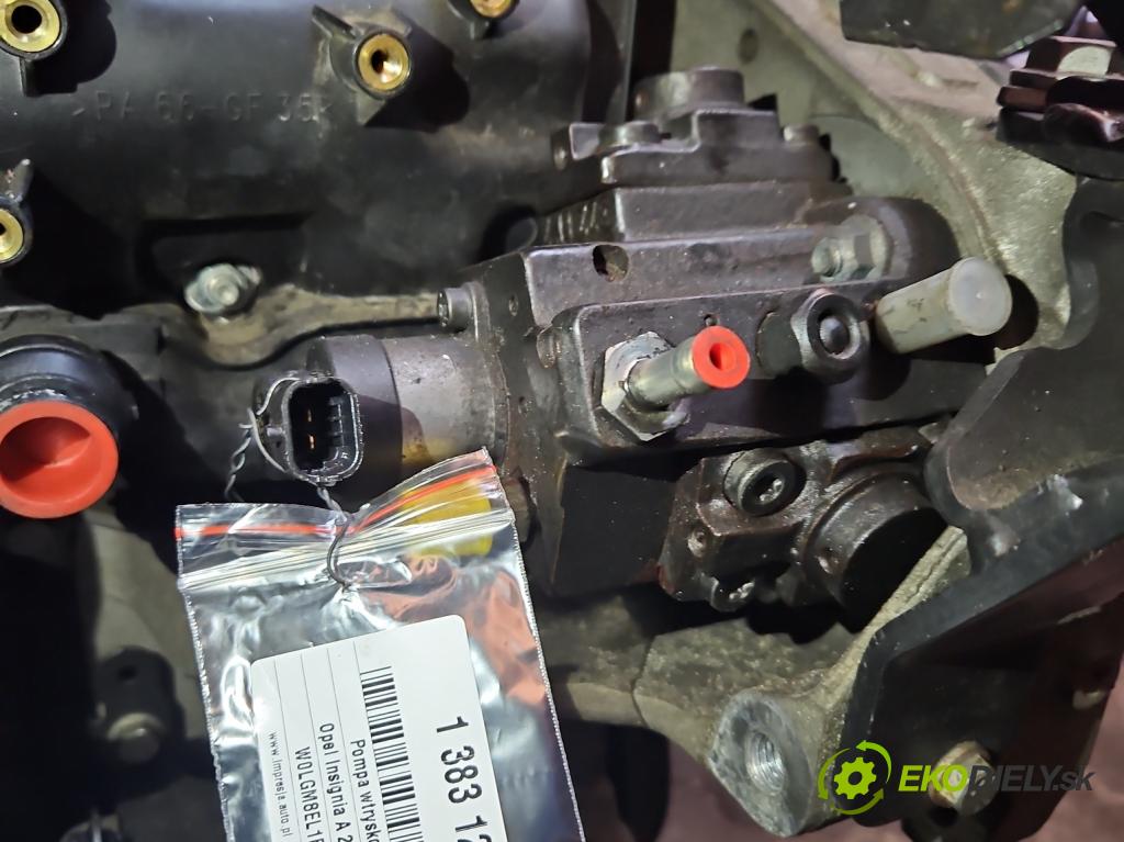 Opel Insignia A 2008-2017 2.0 cdti 131 HP automatic 96 kW 1956 cm3 5- čerpadlo vstrekovacia 0445010193 (Vstrekovacie čerpadlo)