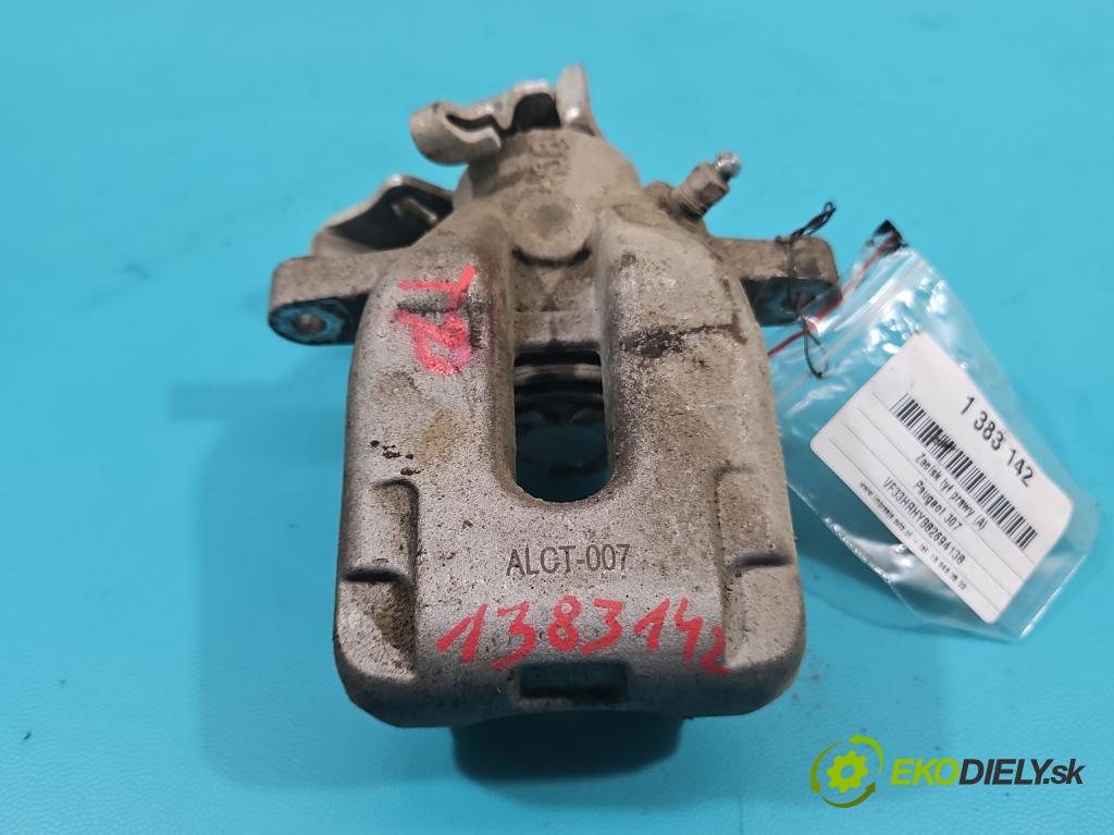 Peugeot 307 2.0 hdi 90 HP manual 66 kW 1997 cm3 5- brzdič zadné pravý  (Ostatné)