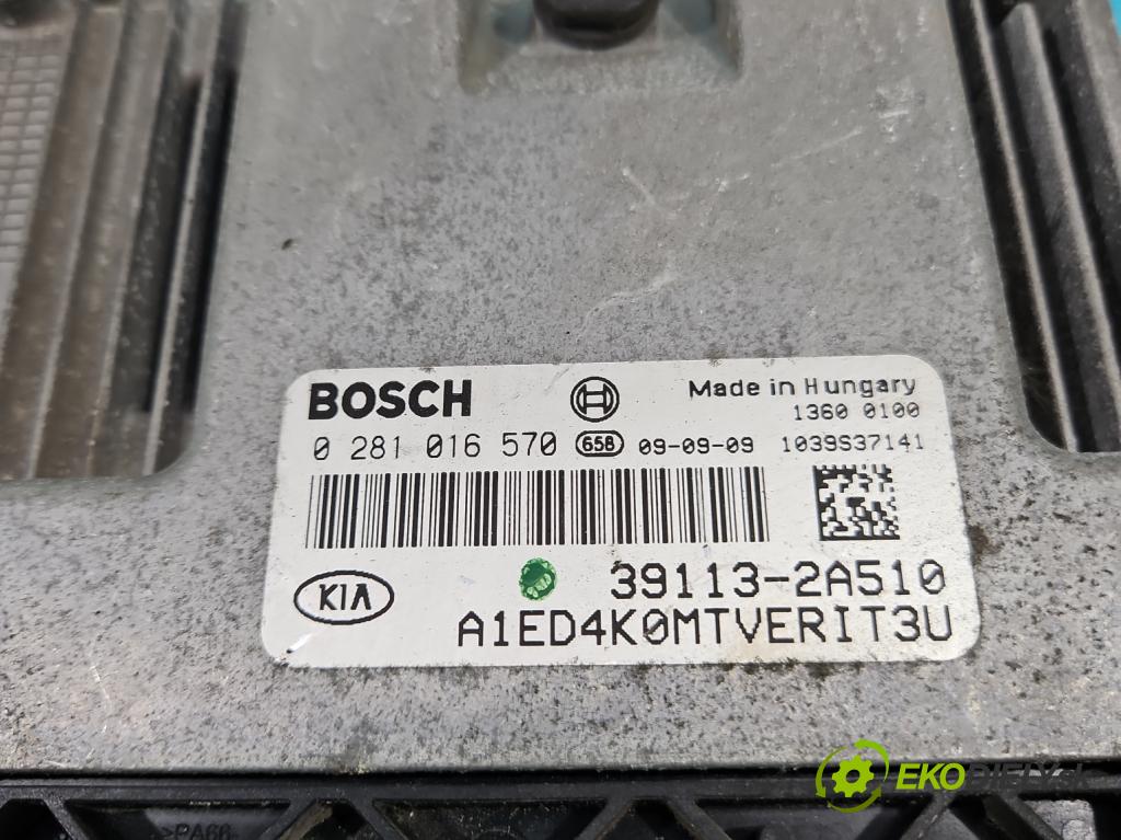 Kia Ceed I 2006-2012 1.6 crdi 116 hp manual 85 kW 1582 cm3 5- řídící jednotka motoru 0281016570