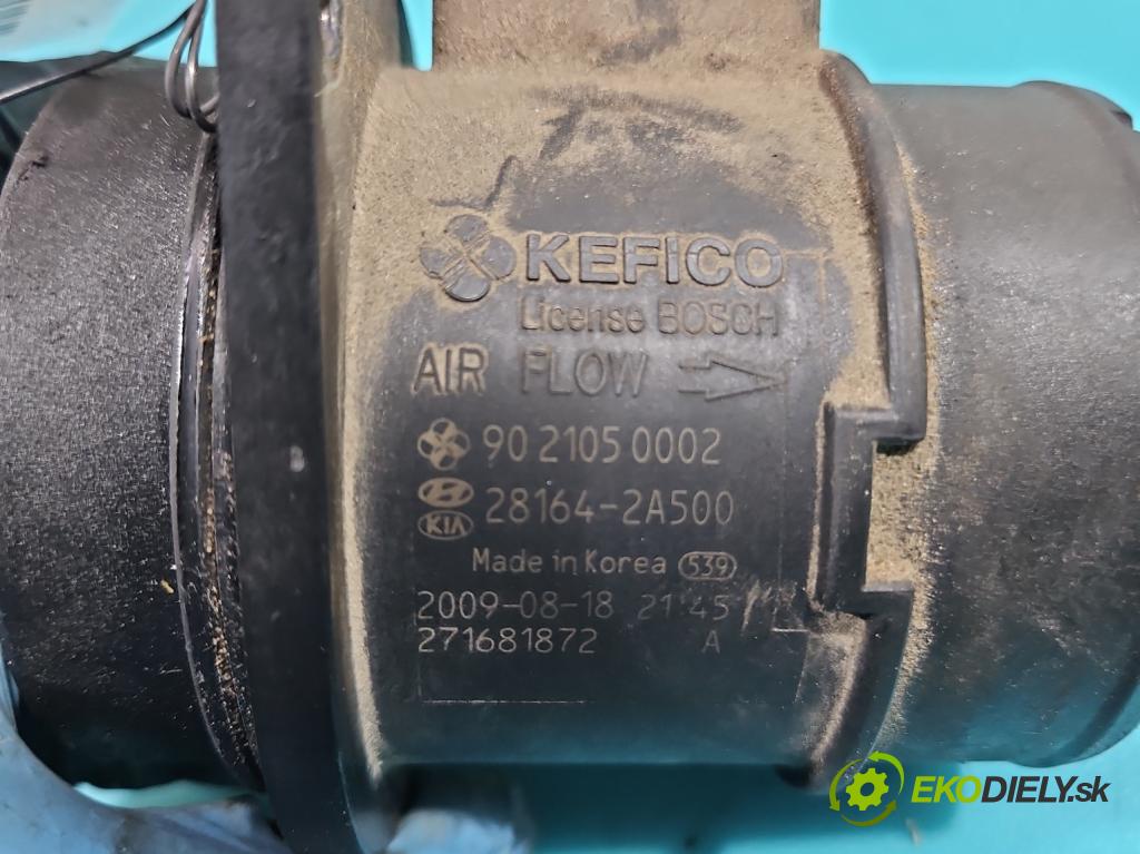 Kia Ceed I 2006-2012 1.6 crdi 116 HP manual 85 kW 1582 cm3 5- průtokoměr: 28164-2A500 (Váhy vzduchu)