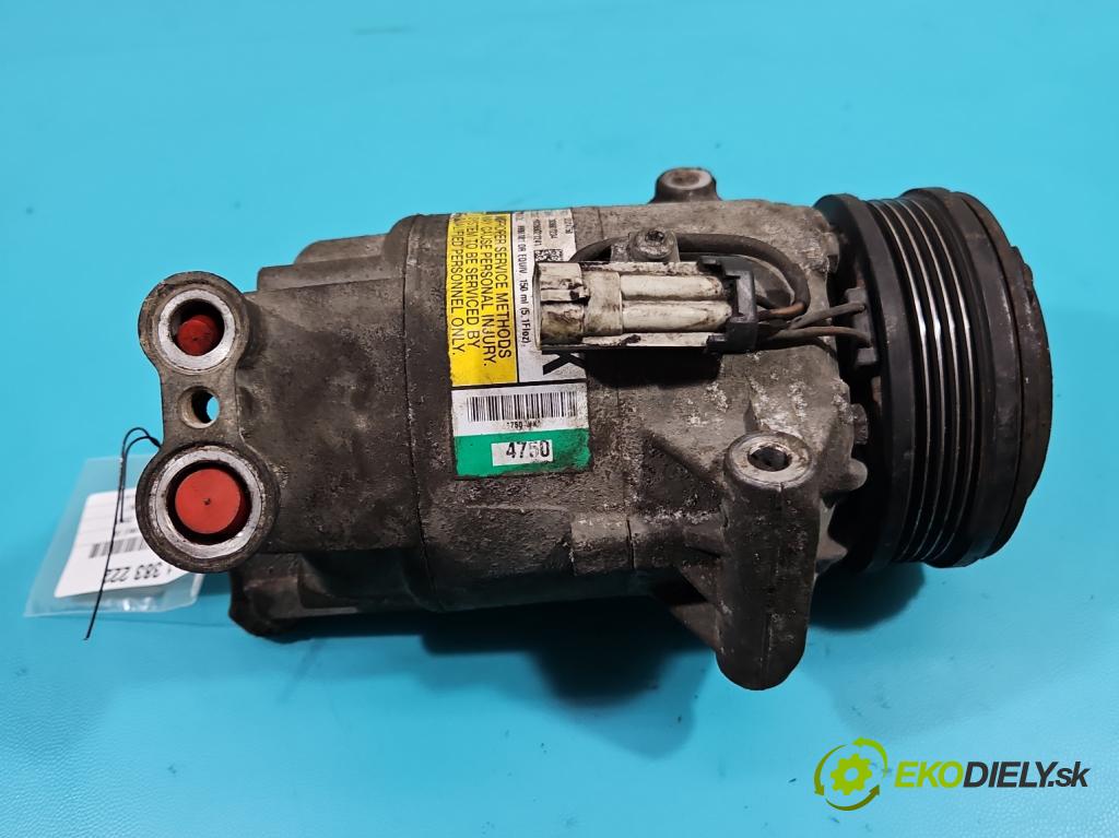 Opel Astra II 1998-2009 1.6 16V 105 hp manual 77 kW 1598 cm3 5- Kompresor: klíma 13124750 (Kompresory)