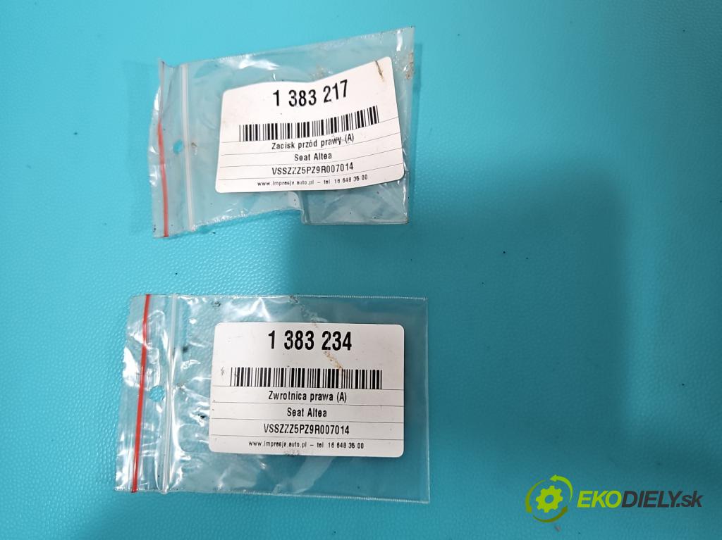 Seat Altea 1.9 tdi (BXE) 105 HP manual 77 kW 1896 cm3 5- náboj pravé  (Náboje)