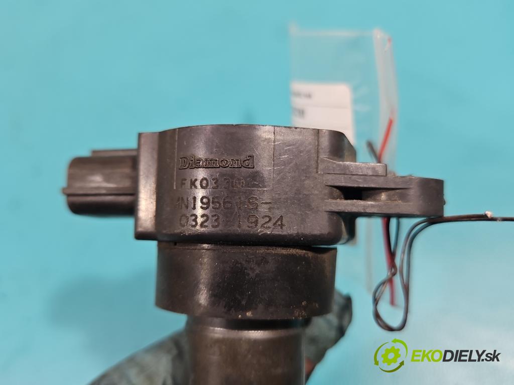 Mitsubishi Colt Z30 VI 2004-2012 1.3 16V 95 HP manual 70 kW 1332 cm3 5- cievka zapaľovacia MN195616 (Zapaľovacie cievky, moduly)