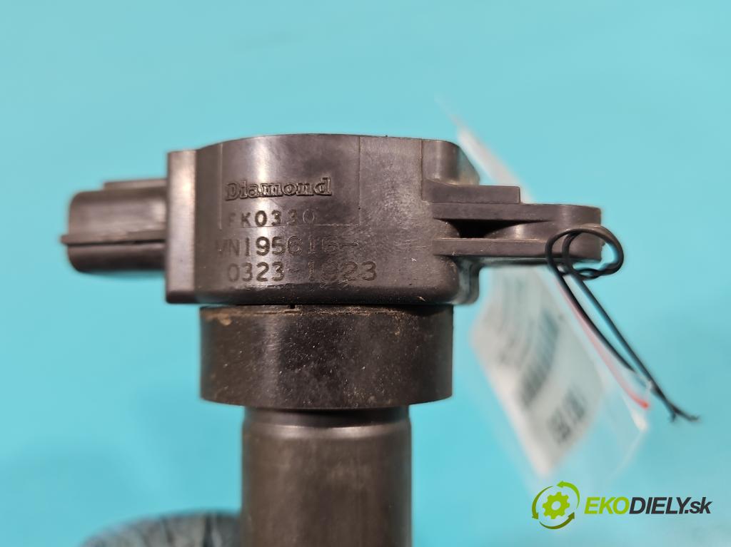 Mitsubishi Colt Z30 VI 2004-2012 1.3 16V 95 HP manual 70 kW 1332 cm3 5- cievka zapaľovacia MN195616 (Zapaľovacie cievky, moduly)