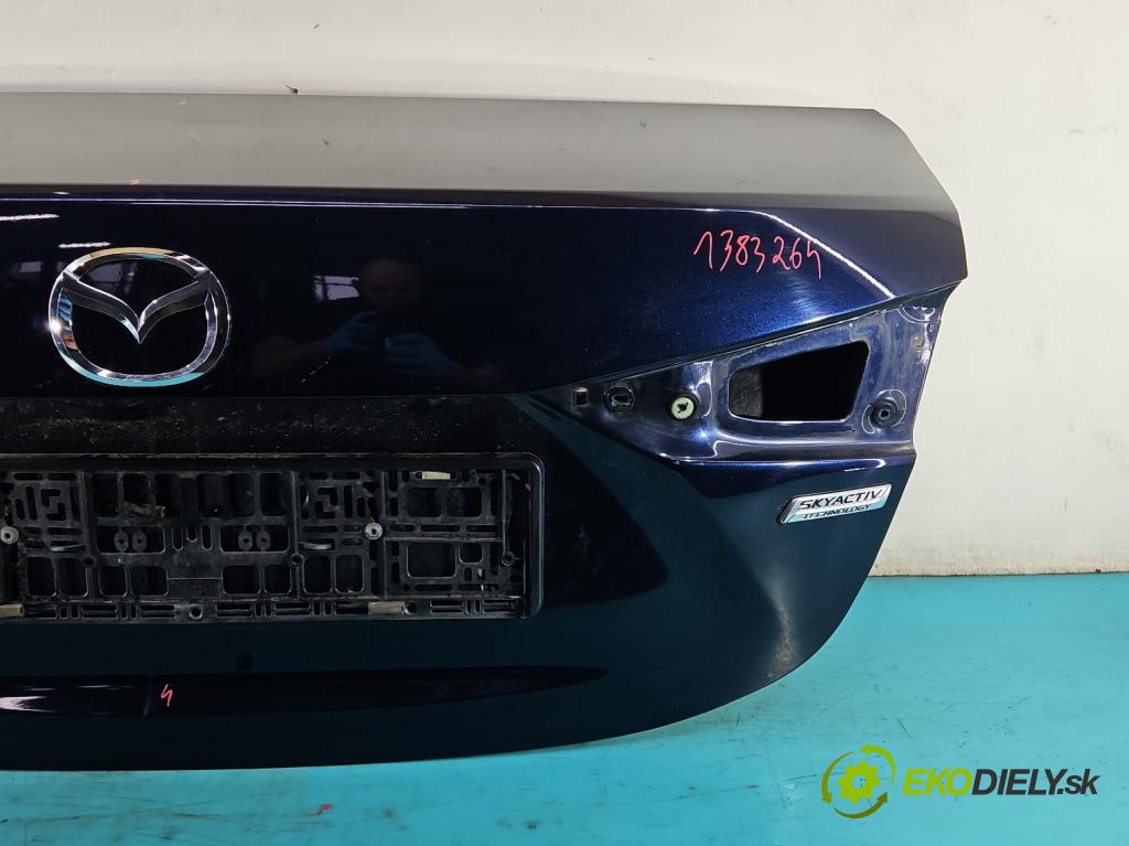 Mazda 3 III BM 2013-2018 2.0 16V 155 hp manual 114 kW 1998 cm3 4- zadní kufrové dveře  (Zadní kapoty)