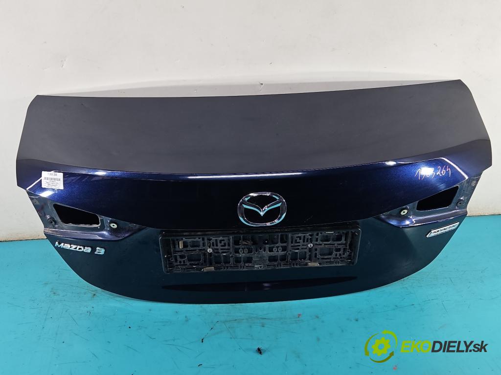 Mazda 3 III BM 2013-2018 2.0 16V 155 hp manual 114 kW 1998 cm3 4- zadní kufrové dveře  (Zadní kapoty)