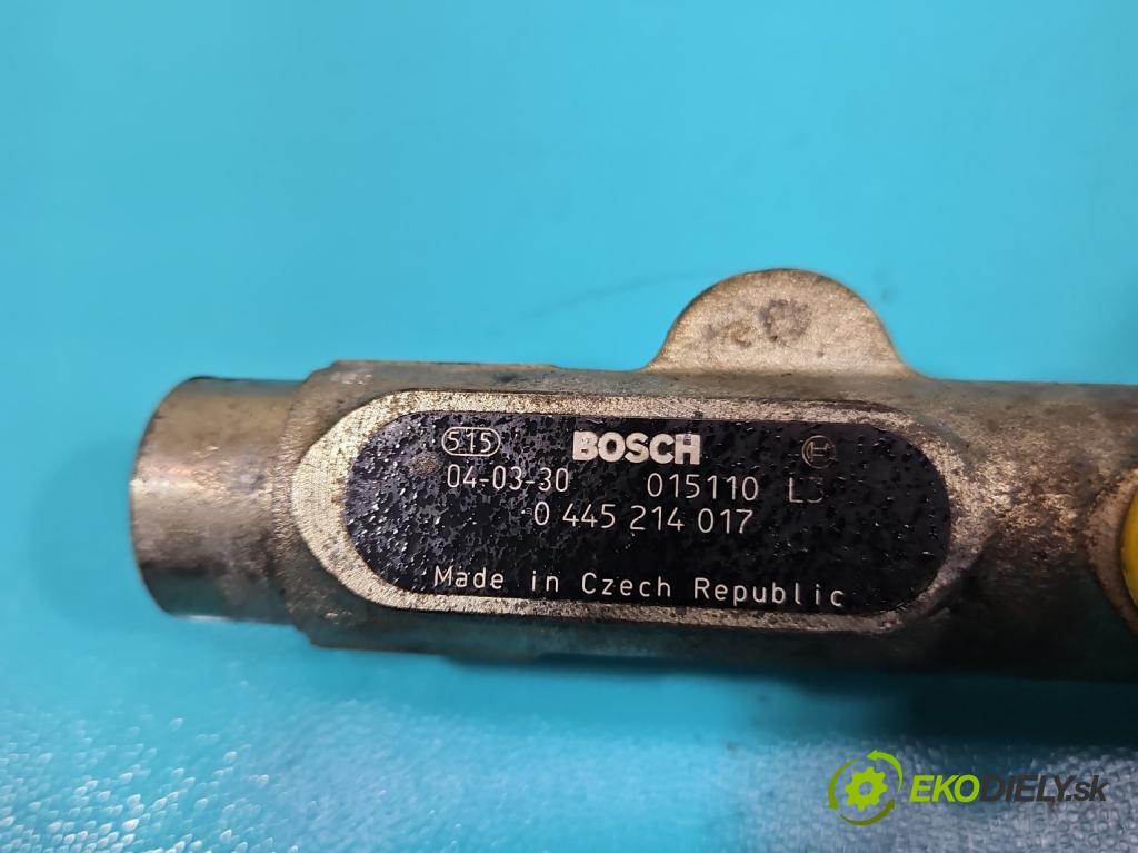 Suzuki Grand Vitara I 1998-2005 2.0d 109 HP manual 80 kW 1997 cm3 5- lišta vstrekovacia 0445214017 (Vstrekovacie lišty)