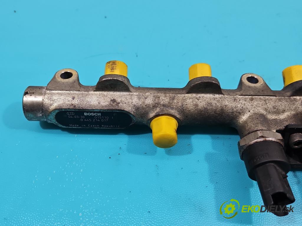 Suzuki Grand Vitara I 1998-2005 2.0d 109 HP manual 80 kW 1997 cm3 5- lišta vstrekovacia 0445214017 (Vstrekovacie lišty)