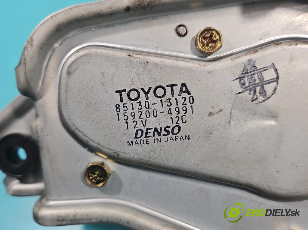 Toyota Corolla E12 2001-2009 2.0 D4D 90 hp manual 66 kW 1995 cm3 5- motor stěrače zadní 85130-13120