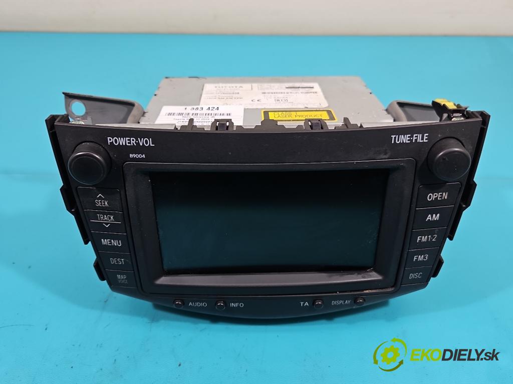 Toyota Rav4 III 2005-2012 2.0 VVti: 152KM automatic 112 kW 1998 cm3 5- Radio originál 86120-42241