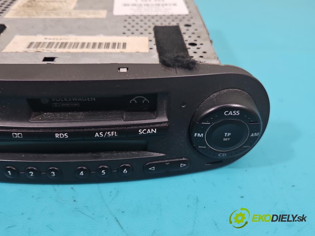 Vw New Beetle 1998-2010 2.0 8V 116 HP manual 85 kW 1984 cm3 3- Radio originál 1C0035186