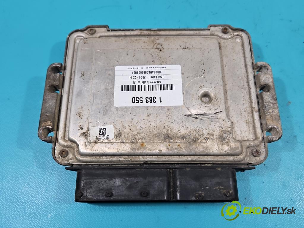 Opel Astra III 2004-2014 1.7 cdti 101 hp manual 74 kW 1686 cm3 3- řídící jednotka motoru 0281012694