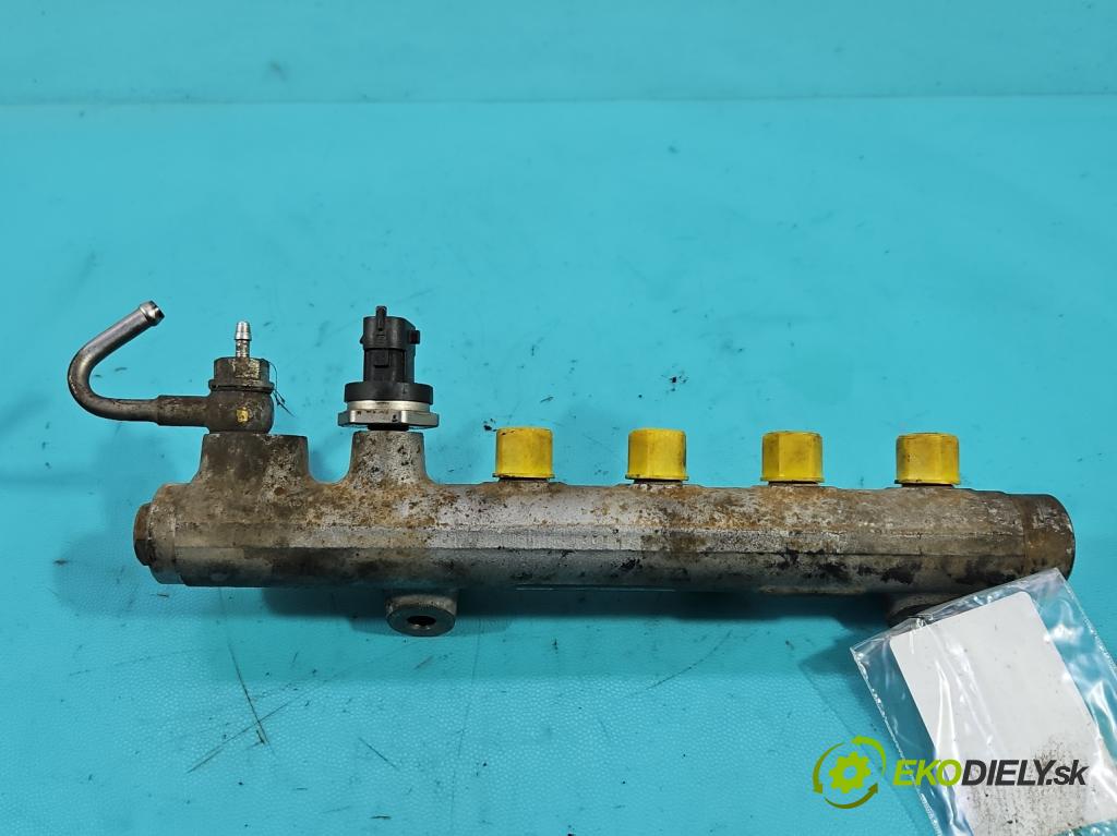 Opel Astra III 2004-2014 1.7 cdti 101 HP manual 74 kW 1686 cm3 3- lišta vstrekovacia 0445214094 (Vstrekovacie lišty)