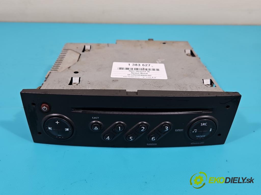 Renault Modus 1.5 dci 86 HP manual 63 kW 1461 cm3 5- Radio originál 8200483757