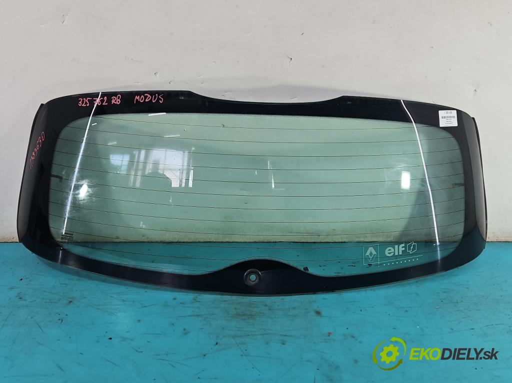 Renault Modus 1.5 dci 86 hp manual 63 kW 1461 cm3 5- sklo zadní  (Okna zadní)