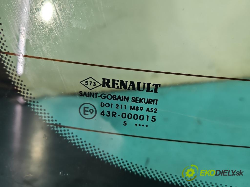 Renault Modus 1.5 dci 86 hp manual 63 kW 1461 cm3 5- sklo zadní  (Okna zadní)